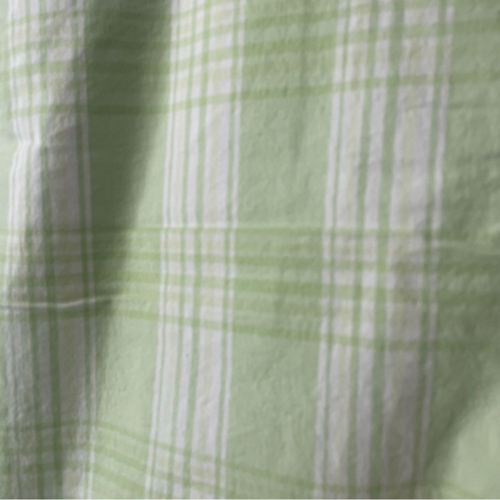 Izod XFG Women’s Size 14 Light Green Plaid 10.5” Inseam Golf Shorts - Picture 3 of 10